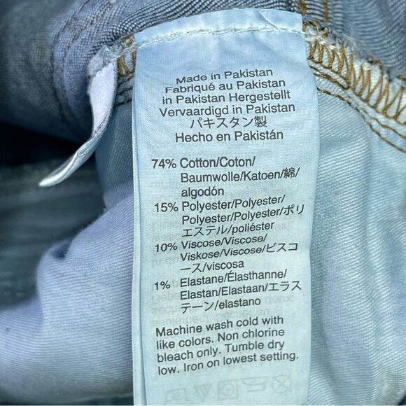 J. Crew Factory Jeans Women's 26 Blue Skinny High Rise Dark Denim AG926 - Picture 6 of 12